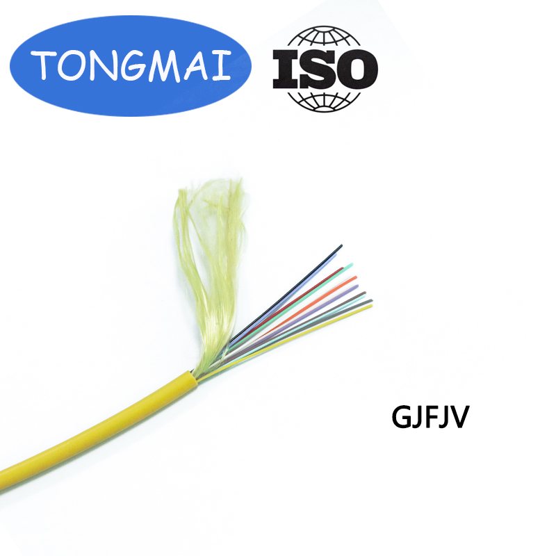 Round Tight Buffered Distribution Indoor Fiber Optic Cable