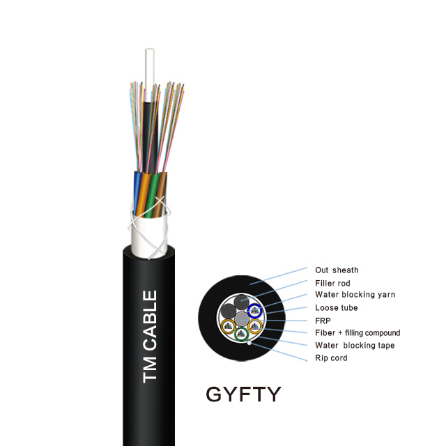 Non-metal Loose Tube Stranded Optical Cable