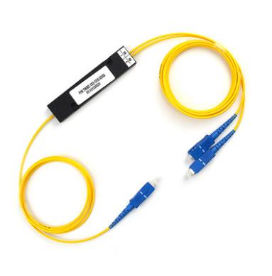 SC UPC optical fiber plc splitter 1 in 2 out